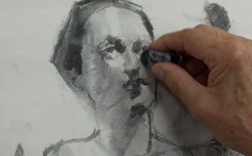 Day 2: Charcoal Drawing & Fearless Drawing – SusieG Studio